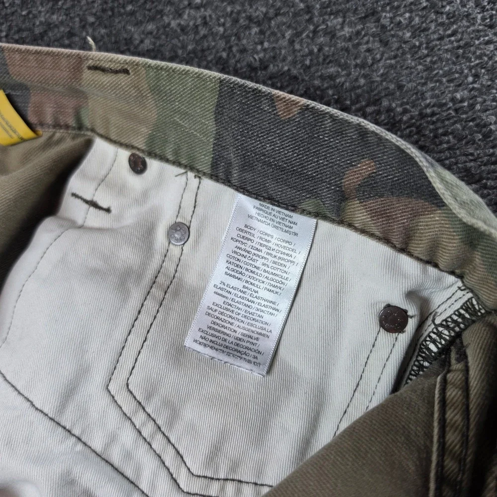 Polo Ralph Lauren Sullivan Slim Camo Pants Mens 38x30 Woodland Camouflage Jeans